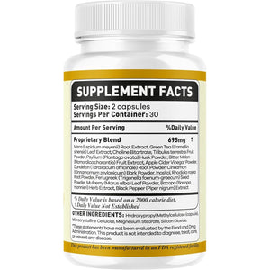 Glycocept - Glycocept Advanced Formula Support Capsules All Natural Premium Ingredients Maximum Strength, Daily Pills Support Vitamins for Health and Wellness, 60 Capsules for 1 Month