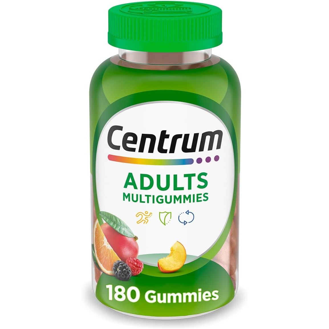 Centrum Multigummies Gummy Multivitamin for Adults - Assorted Fruit Flavor - 180 Count