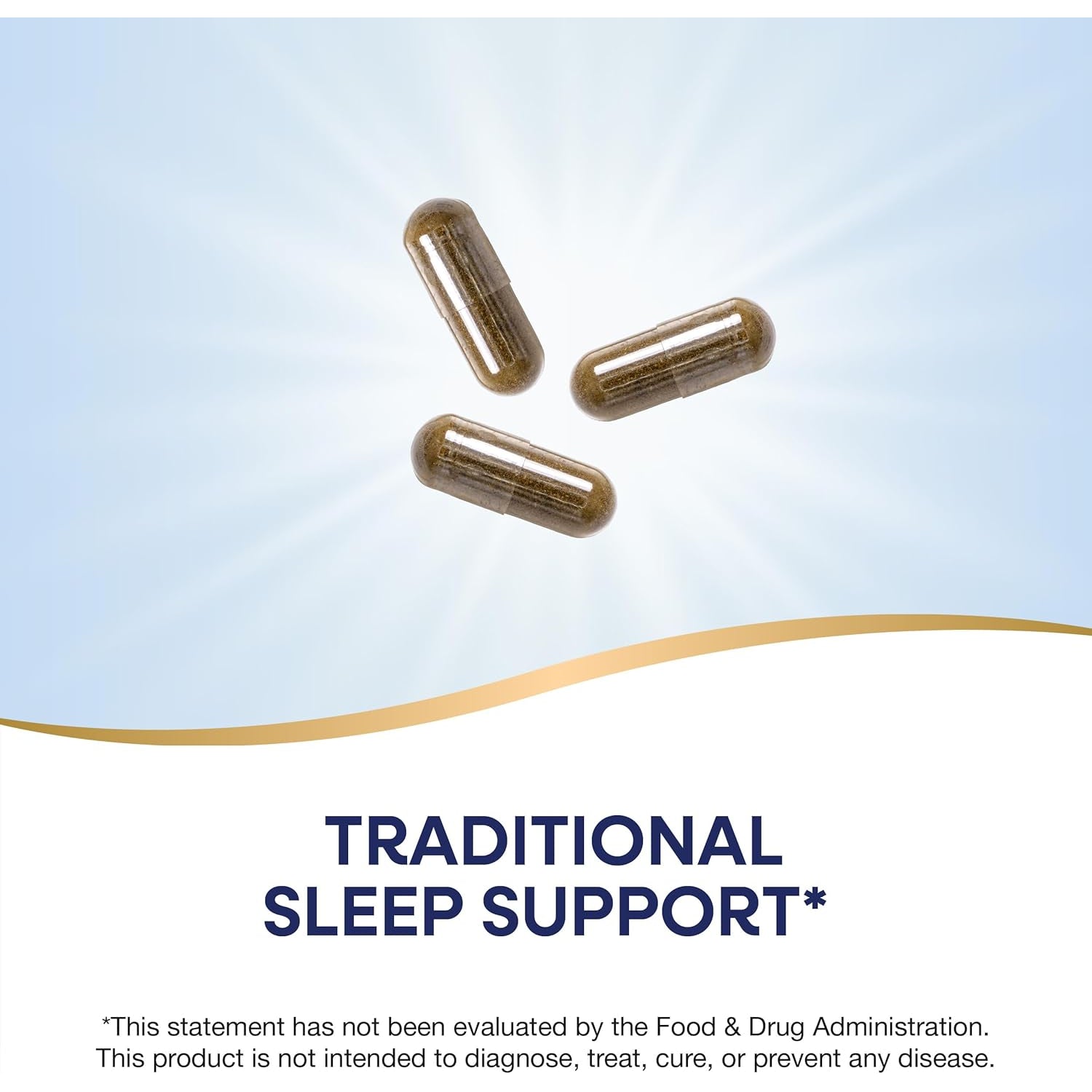 Nature'S Way Melissa Lemon Balm Leaf, Traditional Sleep Support*, Melatonin Free, 1500 Mg per 3-Capsule Serving, Non-Gmo Project Verified, 100 Vegan Capsules (Packaging May Vary)