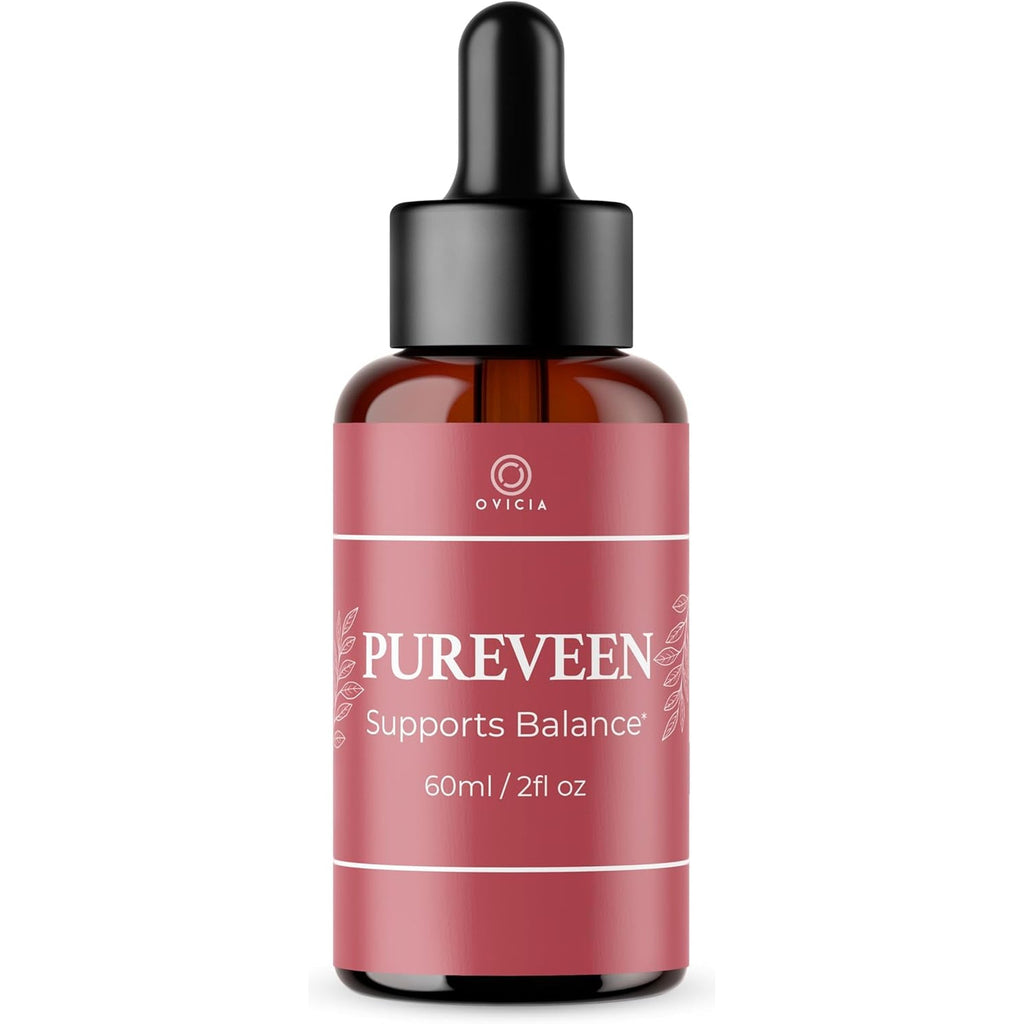 Pureveen Drops – Pureveen Liquid Support Drops Advanced Formula All Natural Ingredients Daily Premium Maximum Strength, Vitamin Support for Health and General Wellness, 1 Bottle for 1 Month