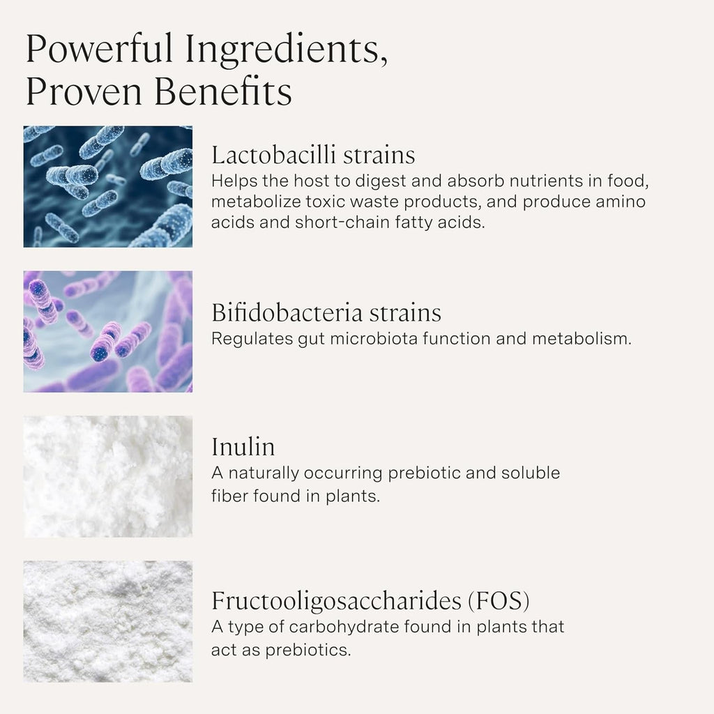 Stonehenge Health Probiotics 55 Billion CFU - 16 Strains, Prebiotic, Synbiotics Dynamic Biotics - Lactobacillus Acidophilus, Delayed Release, Shelf Stable, Non-Gmo Gluten Free Veggie Capsule