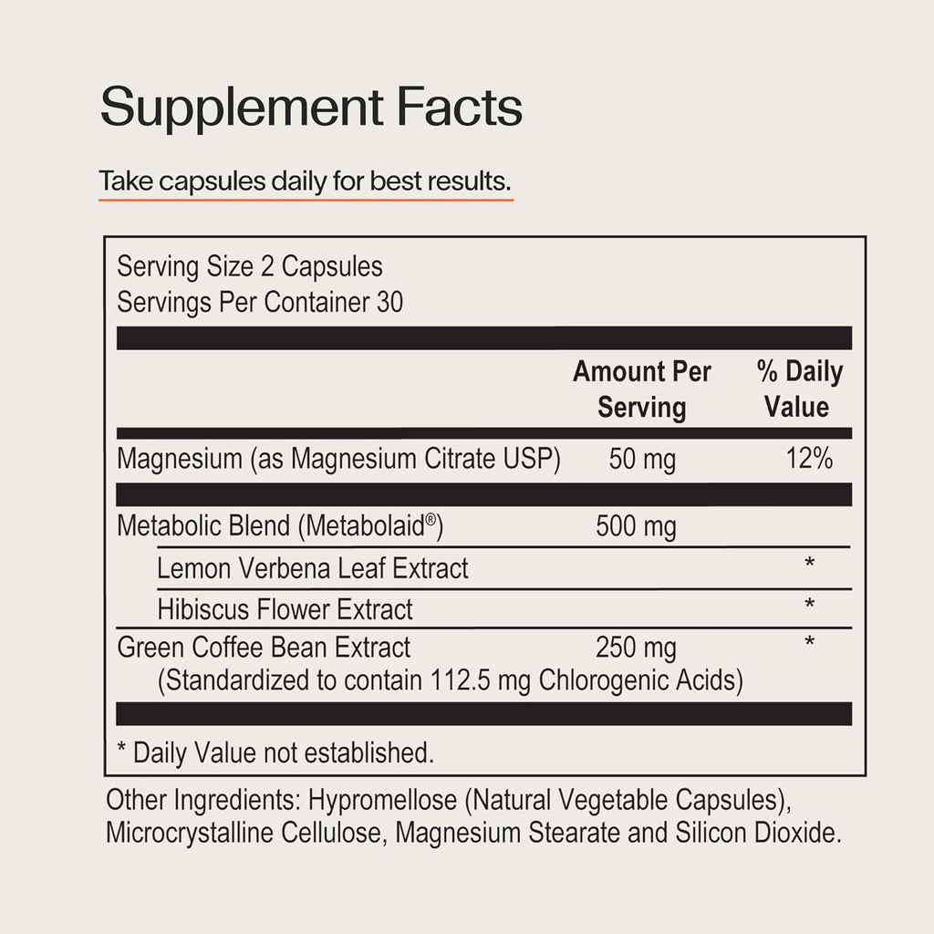 Veracity Metabolism Ignite - Boosts GLP-1 to Reduce Appetite and Cravings for Clinically Proven Weight Loss - Natural GLP-1 & Metabolic Support Supplement - Burns Fat - Side Effect Free - 30 Serving