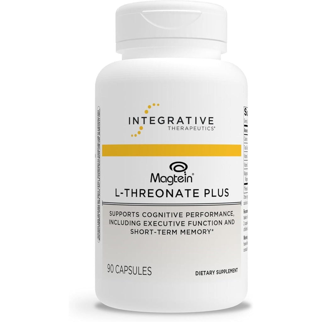 Integrative Therapeutics Magtein L-Threonate Plus, Cognitive Support 90 Capsules