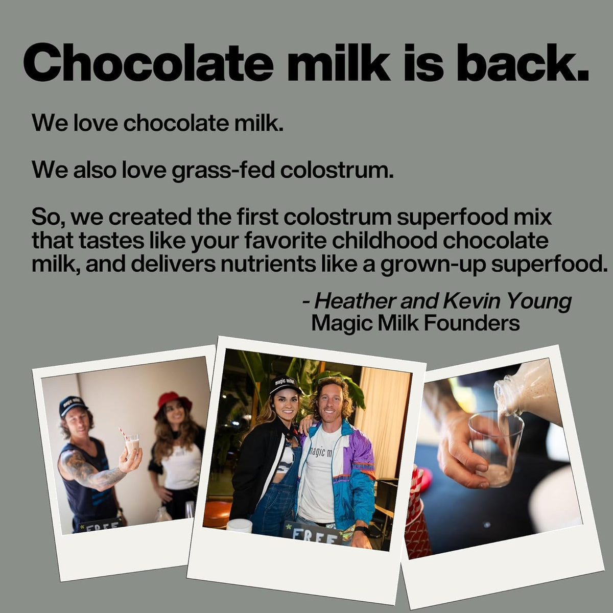 Magic Milk | Grass- Fed Colostrum | Chocolate Milk Flavor | Supports Immunity & Muscle Recovery | Gut Health Superfood | Nutrients for Skin & Hair Health | Bovine Colostrum & Collagen | | 20 Servings