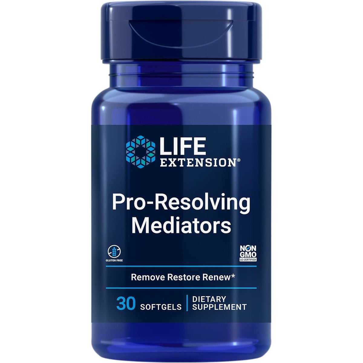 Life Extension Pro-Resolving Mediators, 18-HEPE, 17-HDHA, 14-HDHA, Supports the Body’S Natural Post-Inflammatory Response, Gluten Free, Non-Gmo, 30 Softgels