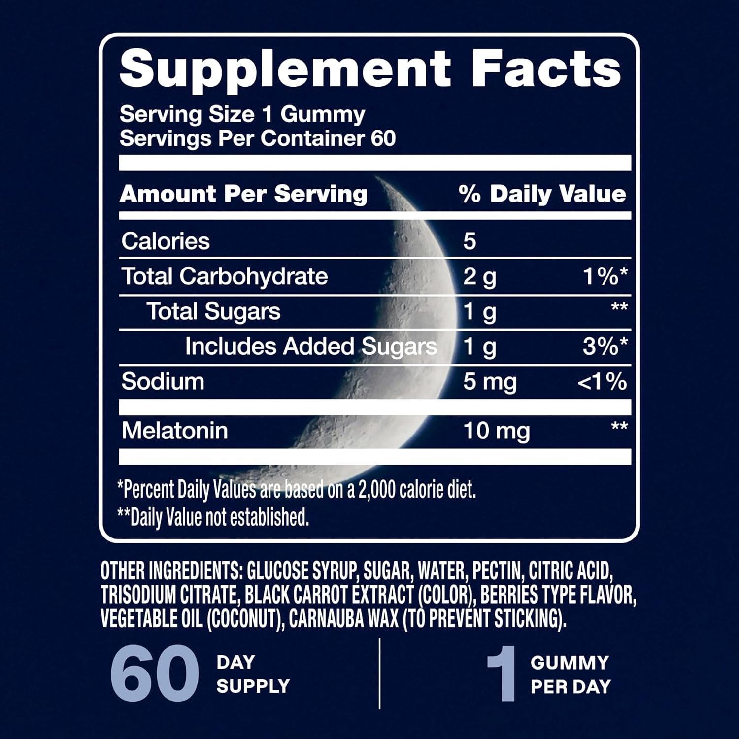 Cliganic Melatonin Gummies (10 Mg, 60-Day Supply) - Adult Sleep Aid, Berry Flavor, Vegan, Non-Gmo, Kosher, Gluten-Free Supplement, Helps Regulate Circadian Rhythm & Promotes Peaceful Nights