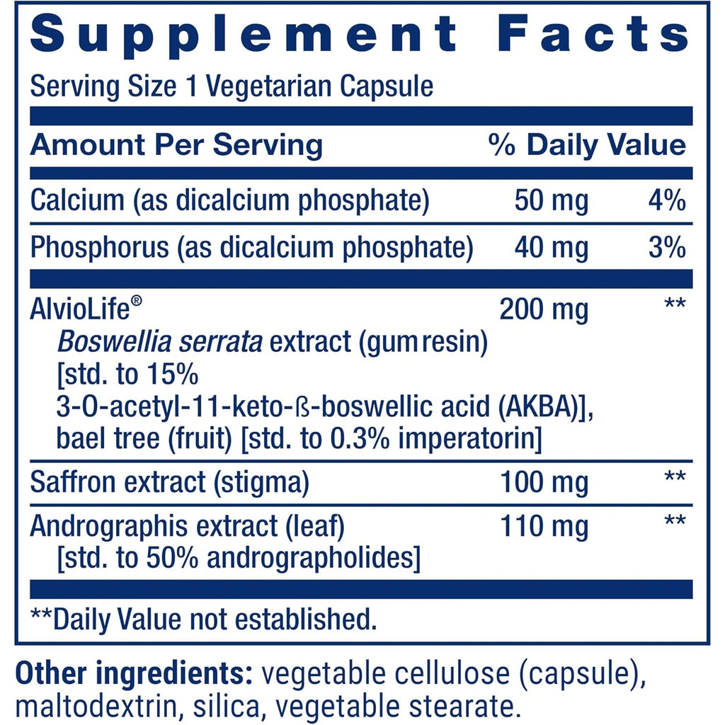 Life Extension Healthy Lungs, Respiratory Supplement, Lung Protection, Boswellia Serrata, Saffron Extract, Once-Daily, Gluten Free, Non-Gmo, Vegetarian, 30 Capsules