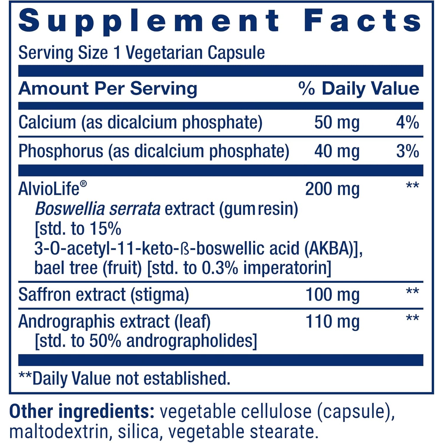 Life Extension Healthy Lungs, Respiratory Supplement, Lung Protection, Boswellia Serrata, Saffron Extract, Once-Daily, Gluten Free, Non-Gmo, Vegetarian, 30 Capsules