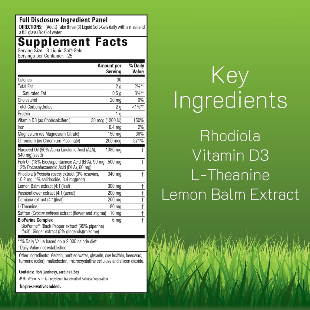 Irwin Naturals Sunny Mood - 75 Liquid Soft-Gels