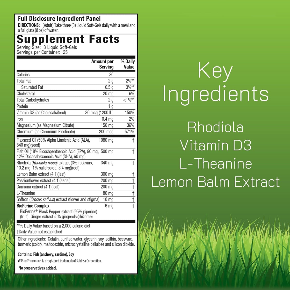 Irwin Naturals Sunny Mood - 75 Liquid Soft-Gels