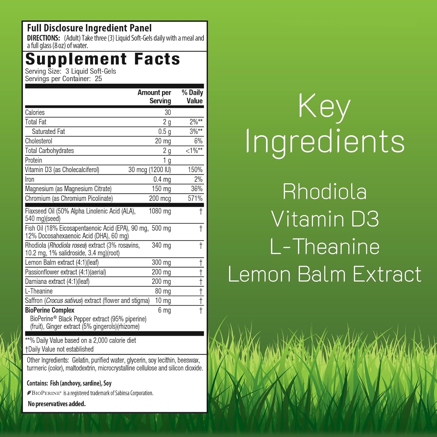 Irwin Naturals Sunny Mood - 75 Liquid Soft-Gels