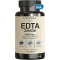 VINATURA EDTA Capsules - 1500Mg per Serv, USA Made & Tested, Liver Support - Edta Calcium Disodium, Kale Extract - 90 Capsules 45 Servings