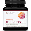 Youtheory Women'S Maca Root - Vegan Energy & Menopause Support Supplement with Peruvian Ginseng* - Premium Supplement for Women - Dairy, Soy & Gluten Free - 120 Vegetarian Capsules