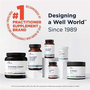 Designs for Health DFH Complete Multi - Comprehensive Multi Vitamin + Mineral Supplement with Folate, 1000 IU Vitamin D, Immune Support Vitamins - Multivitamin with No Copper, No Iron (120 Capsules)