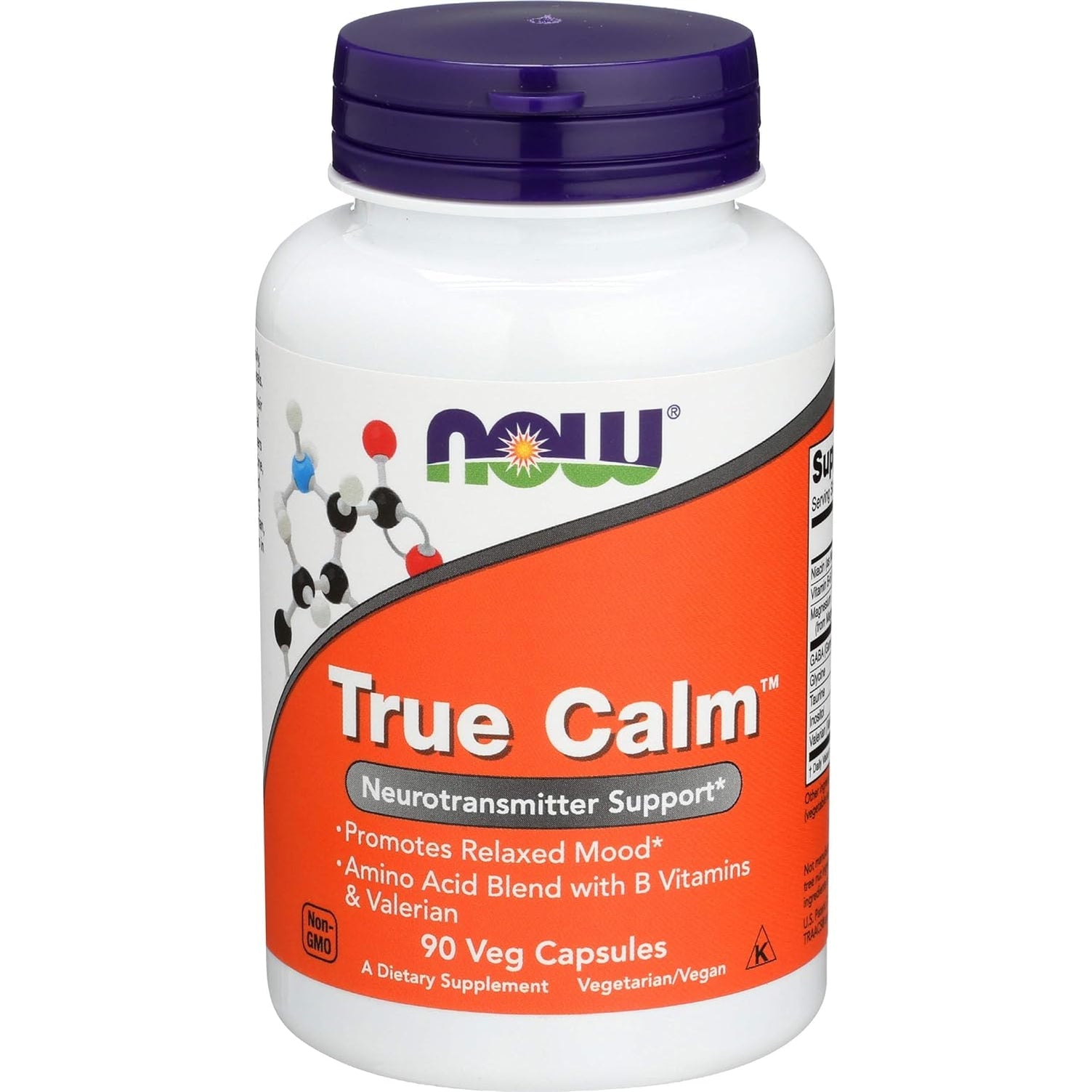 Now Foods True Calm(Tm) Amino Relaxer 90 Caps ( Two-Pack)