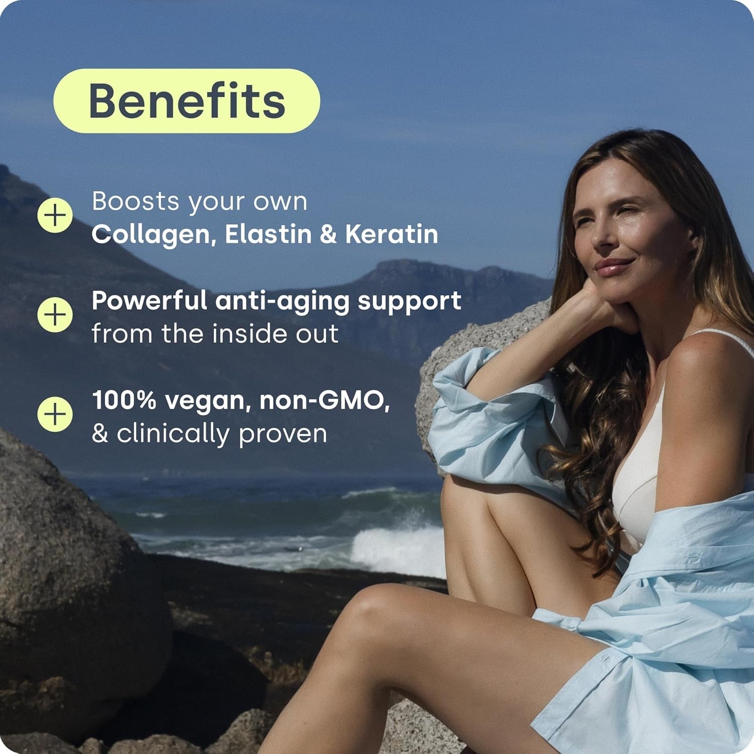 Biosil Collagen Booster Supplement - 1 Fl Oz Drops - Patented Ch-Osa Activator for Skin, Hair, Nails & Joints - Supports Natural Production - 60-Day Supply