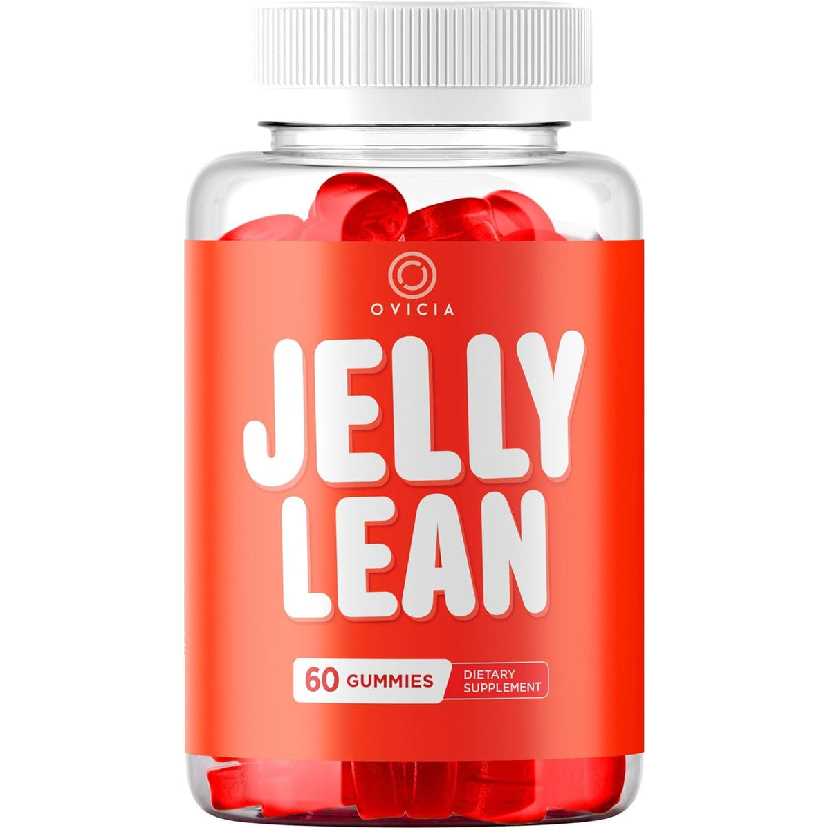 Jelly Lean Gummies - Official Jelly Lean Gummys Advanced Premium Formula Maximum Strength, All Natural Daily Jellylean Vitamins Support for Overall Health & Wellness, 60 Gummies for 1 Month