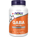 NOW Gaba 500Mg, 100 Veg Capsules