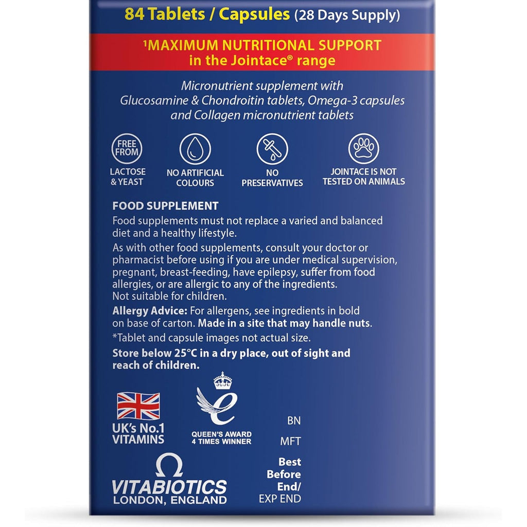 Vitabiotics Jointace Max Tablets - 84 Tablets