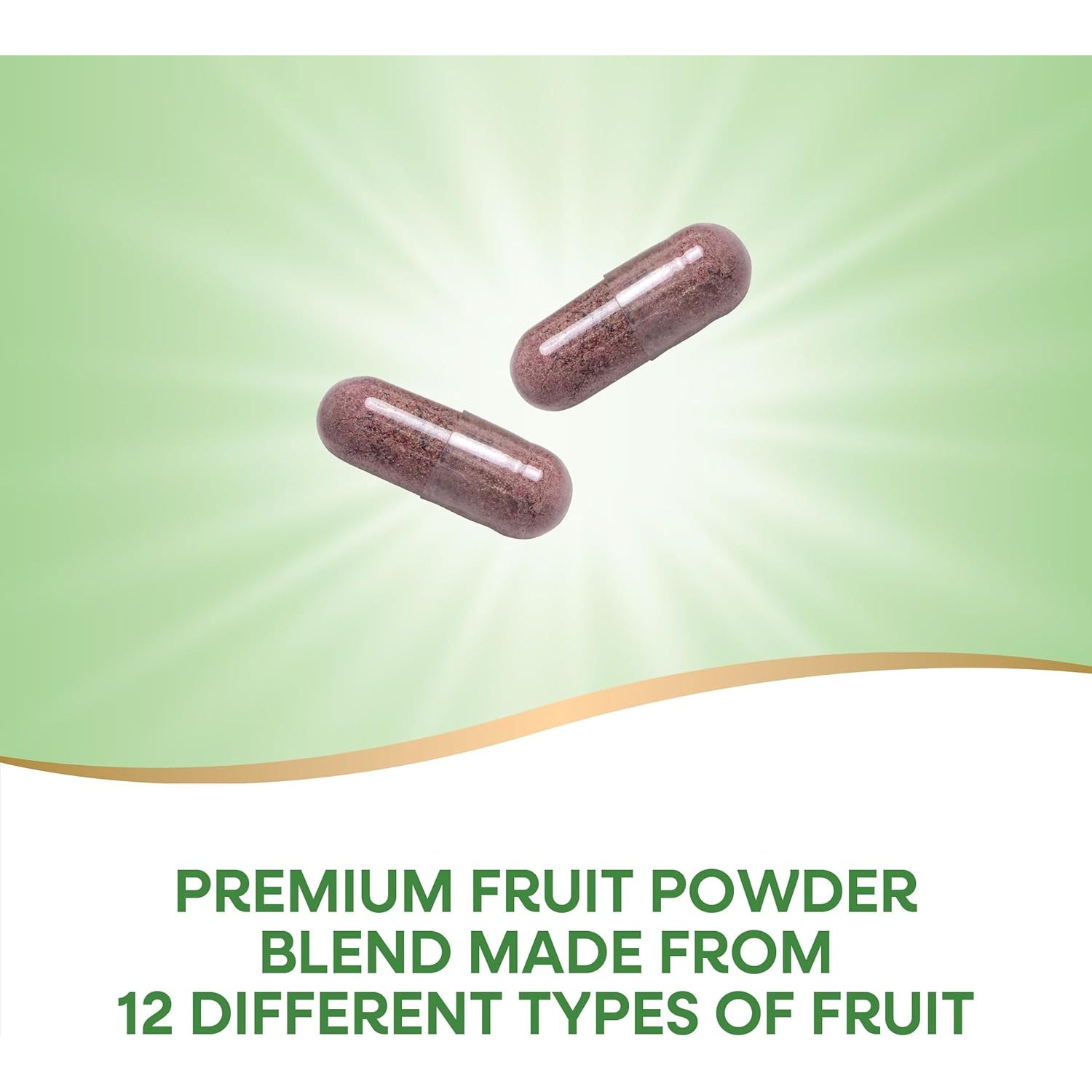 Nature'S Way Orchard Fruits, Fruit Powder Blend, Contains 12 Different Fruits, 900Mg per 2-Capsule Serving, 60 Capsules
