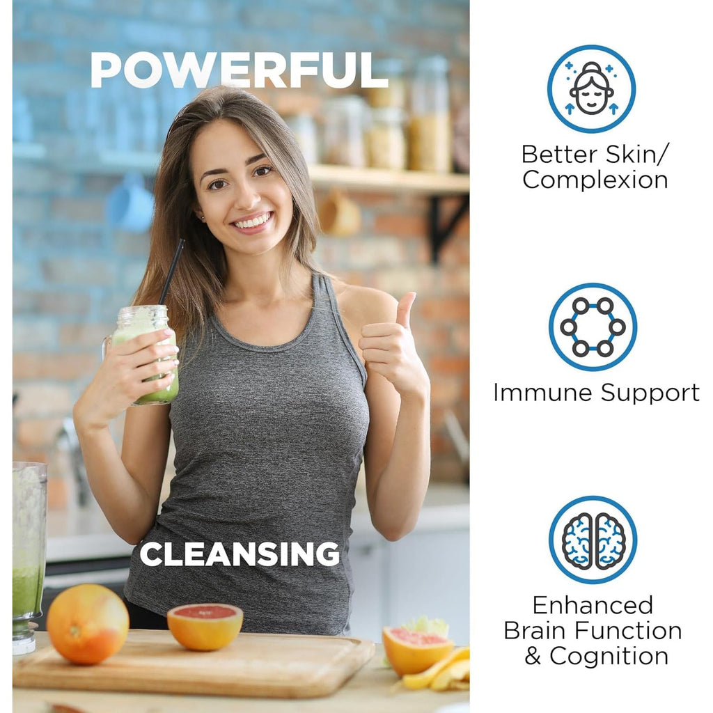 Nutrivein Premium Liposomal Glutathione Supplement 700 Mg - 60 Caps - Pure Reduced Glutathione Setria - Master Antioxidant - Cell Protection, Cleansing, Liver, Brain, Vitality, and Defenses