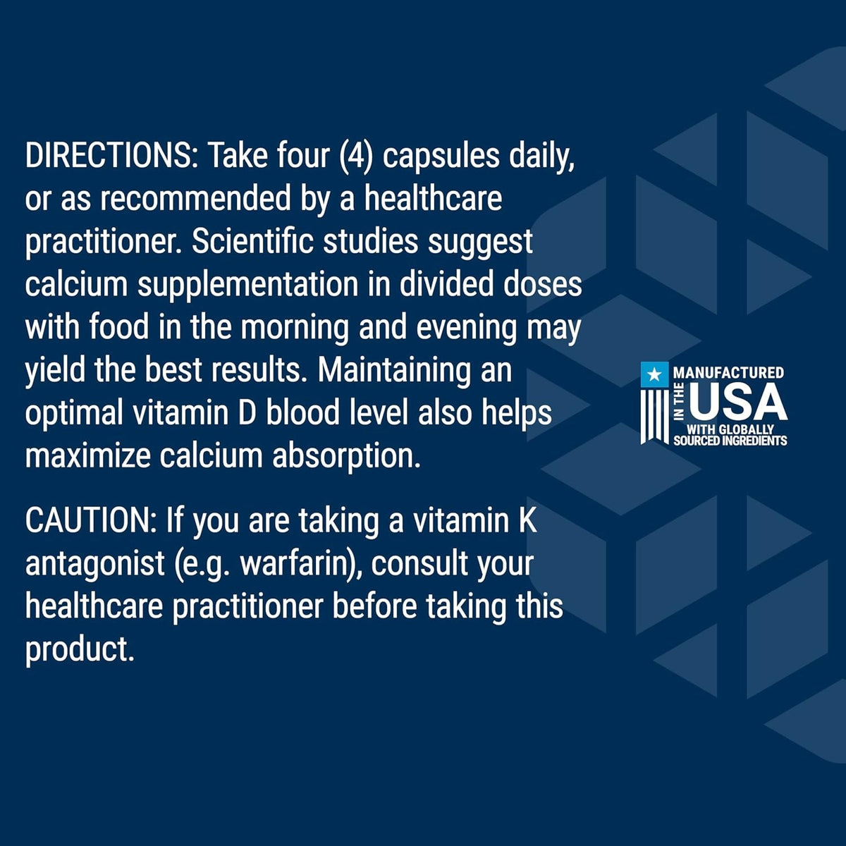 Life Extension Bone Restore Elite Calcium Supplement with Super Potent K2, Calcium, Vitamin D3, Magnesium, Boron, Zinc, Vitamin K2, for Bone Health, Gluten-Free, Non-Gmo, 120 Capsules