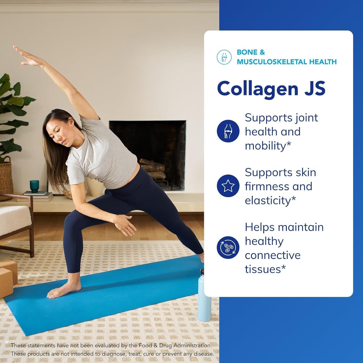 Pure Encapsulations Collagen JS - Skin & Joint Health* - 1,000 Mg Hydrolyzed Biocell Collagen - Gluten Free & Non-Gmo - 120 Capsules