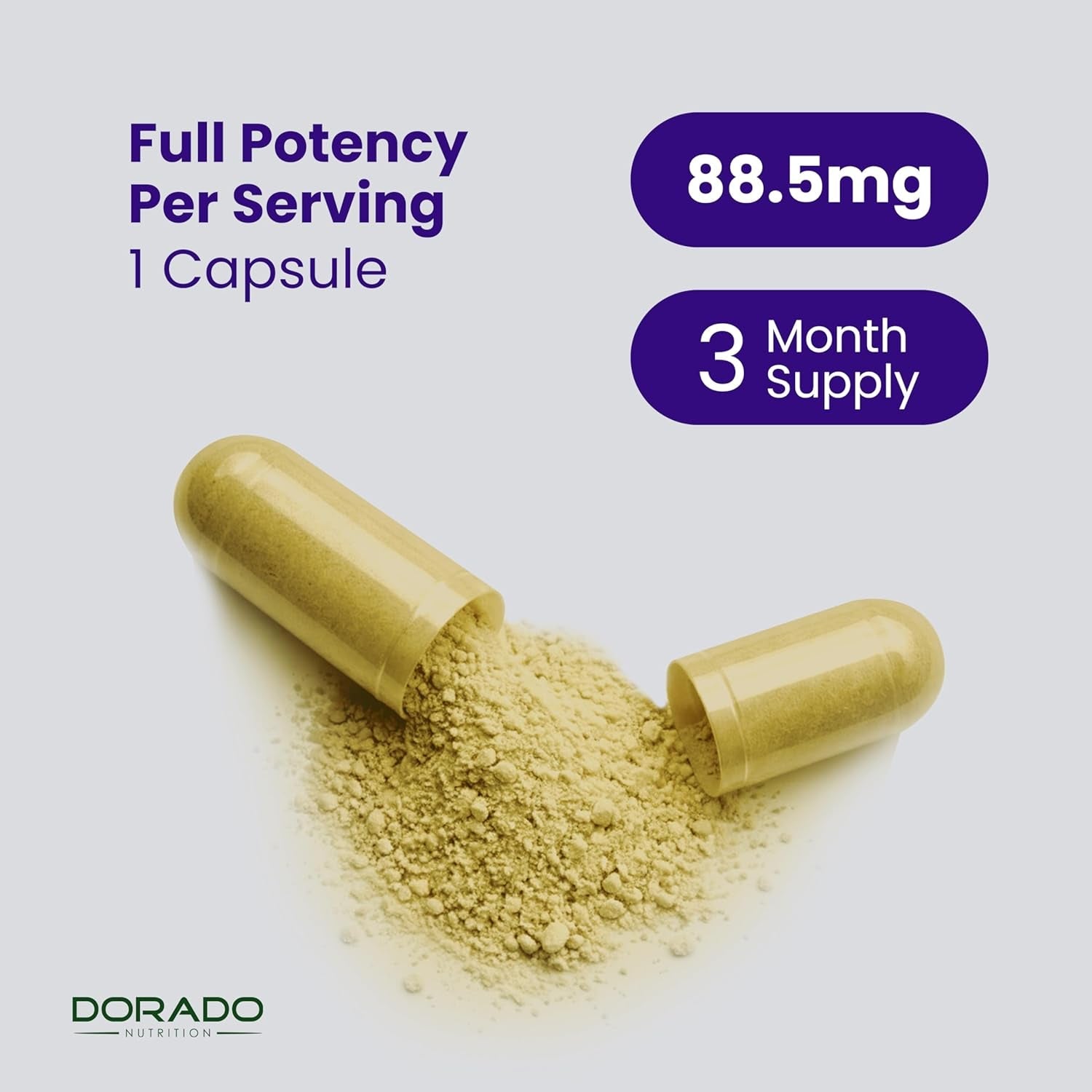 Saffron Supplements for Mood, Energy & Vision Support (3 Month Supply) Pure Saffron Extract 88.5Mg per Serving - Vegan Safe, Gluten Free, Third Party Tested & Non GMO - USA Made (90 Veggie Capsules)