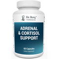 Dr. Berg Adrenal & Cortisol Capsules - Adrenal Supplement & Cortisol Manager - Mood, Focus, Relaxation and Stress Support - Adrenal Supplements with Ashwagandha Extracts - 60 Capsules