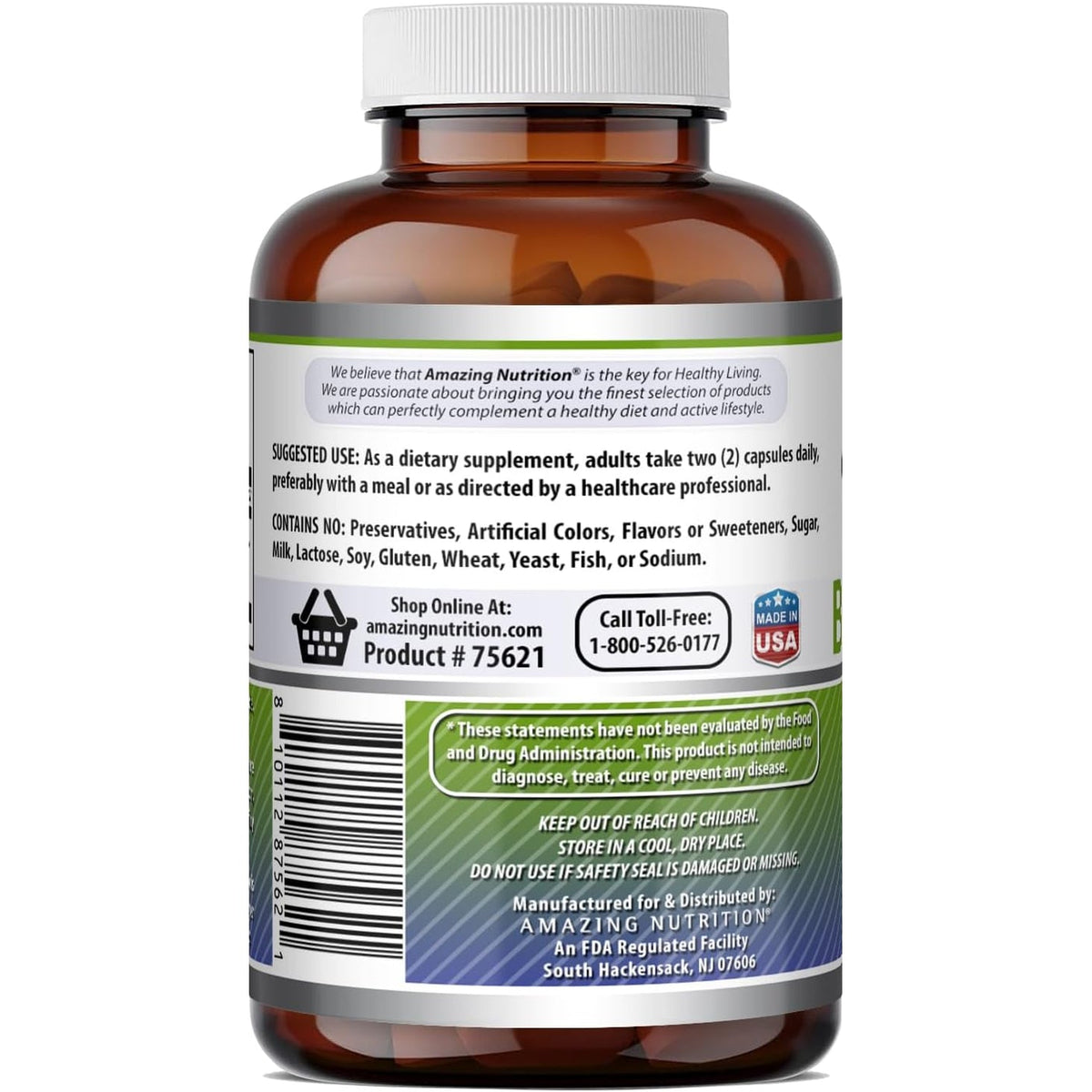 Amazing Formulas Burdock Root 1000 Mg | Capsules Supplement | Non-Gmo | Gluten-Free | Made in USA (1 Pack | 240 Count)