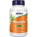 NOW Supplements, Rhodiola 500 Mg, Helps Body Adapt to Stress of Daily Life*, Adaptogenic Herb*, 60 Veg Capsules