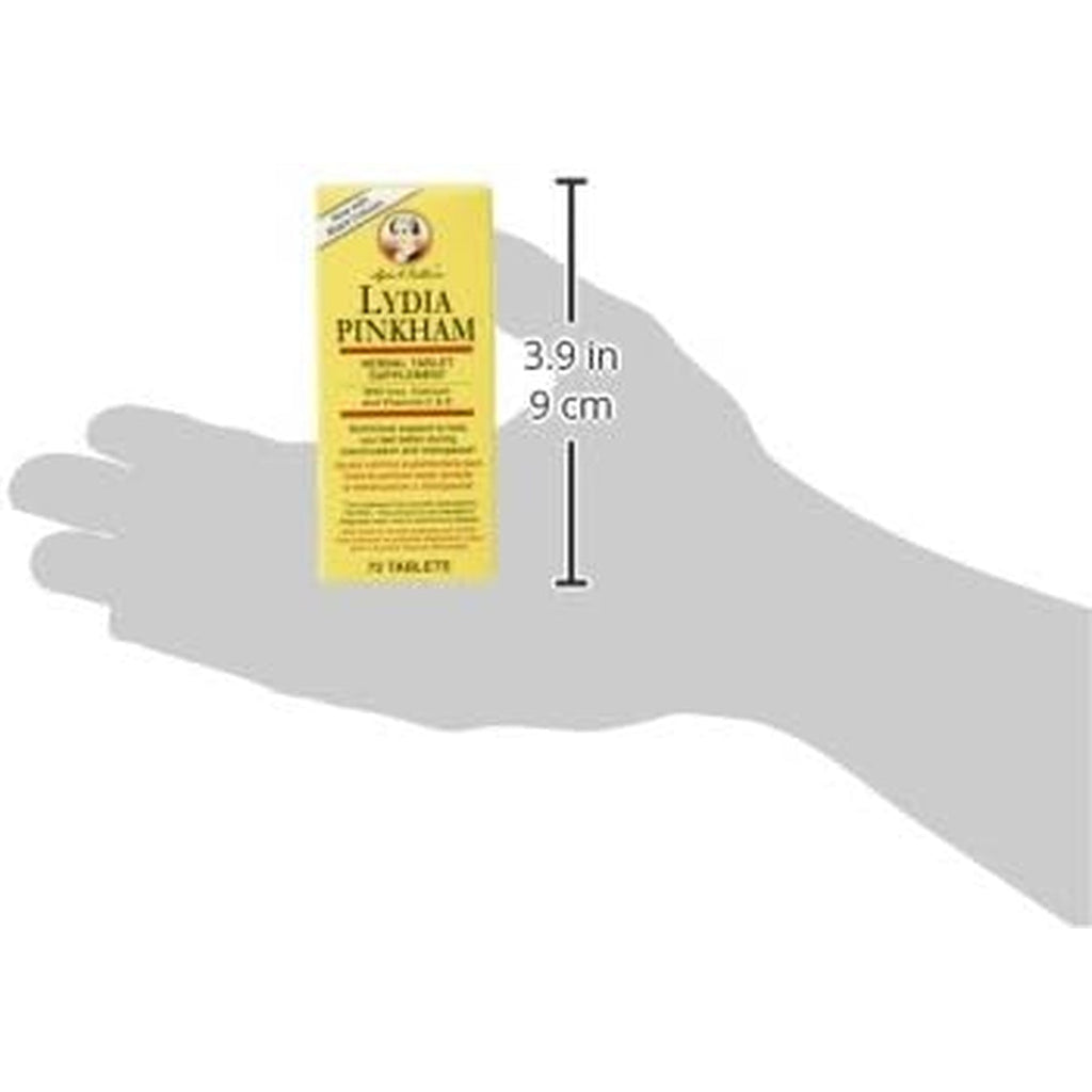 Lydia Pinkham Herbal Supplement Tablets for Menstruation and Menopause Support, 72 Count