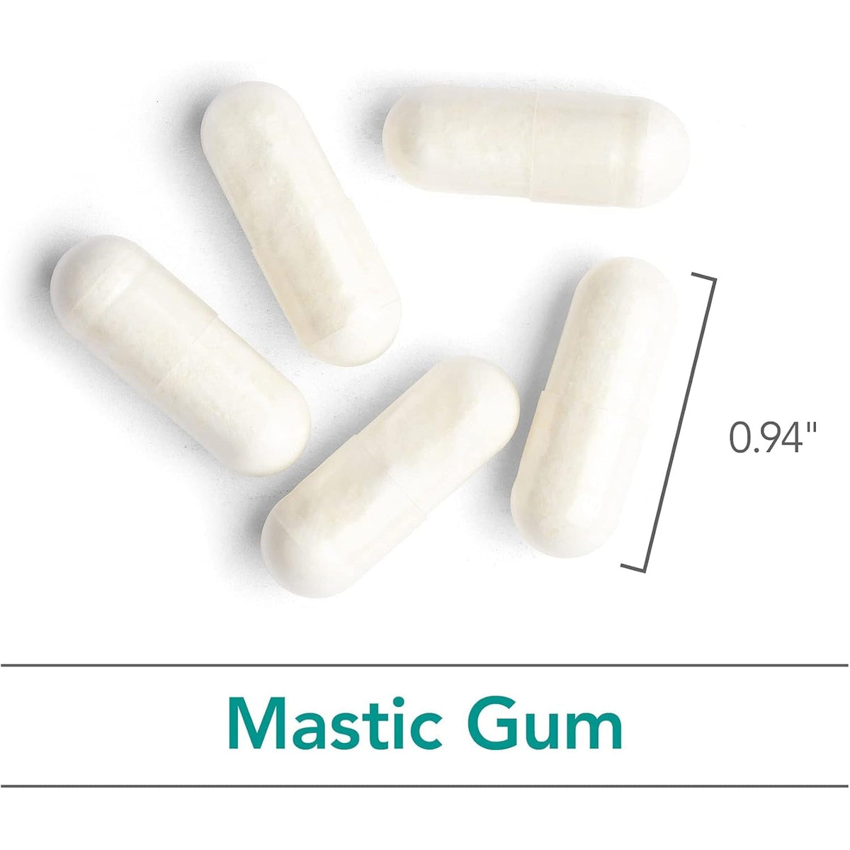 Allergy Research Group Nutricology Mastic Gum - Supports Digestive Comfort - Delivers 1000 Mg Chios Mastic Gum Resin per Serving - Vegetarian & Hypoallergenic - 30 Servings - 60 Capsules