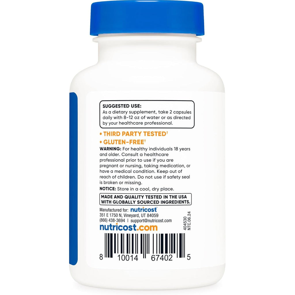 Nutricost Artemisinin 200Mg, 120 Vegetarian Capsules - Non-Gmo, Gluten Free, 60 Servings