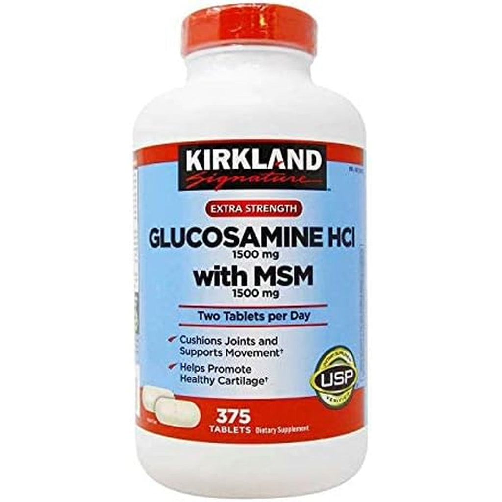 Kirkland Signature Glucosamine with MSM, 375 Tablets