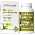 Herbsforever Varuna Nurvala Extract Capsules - Vegan & Gluten Free | Plant Based Supplement for Bladder & Kidney Function, 800 Mg per Capsules (60 Nos)