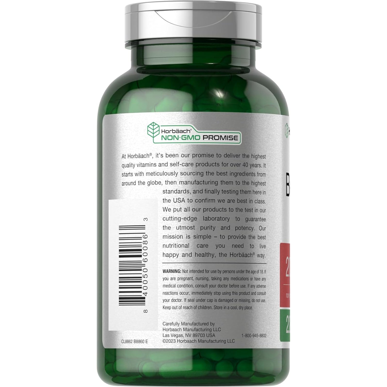 Horbäach Beet Root Powder Capsules | 220 Pills | Herbal Extract | Non-Gmo, Gluten Free Supplement