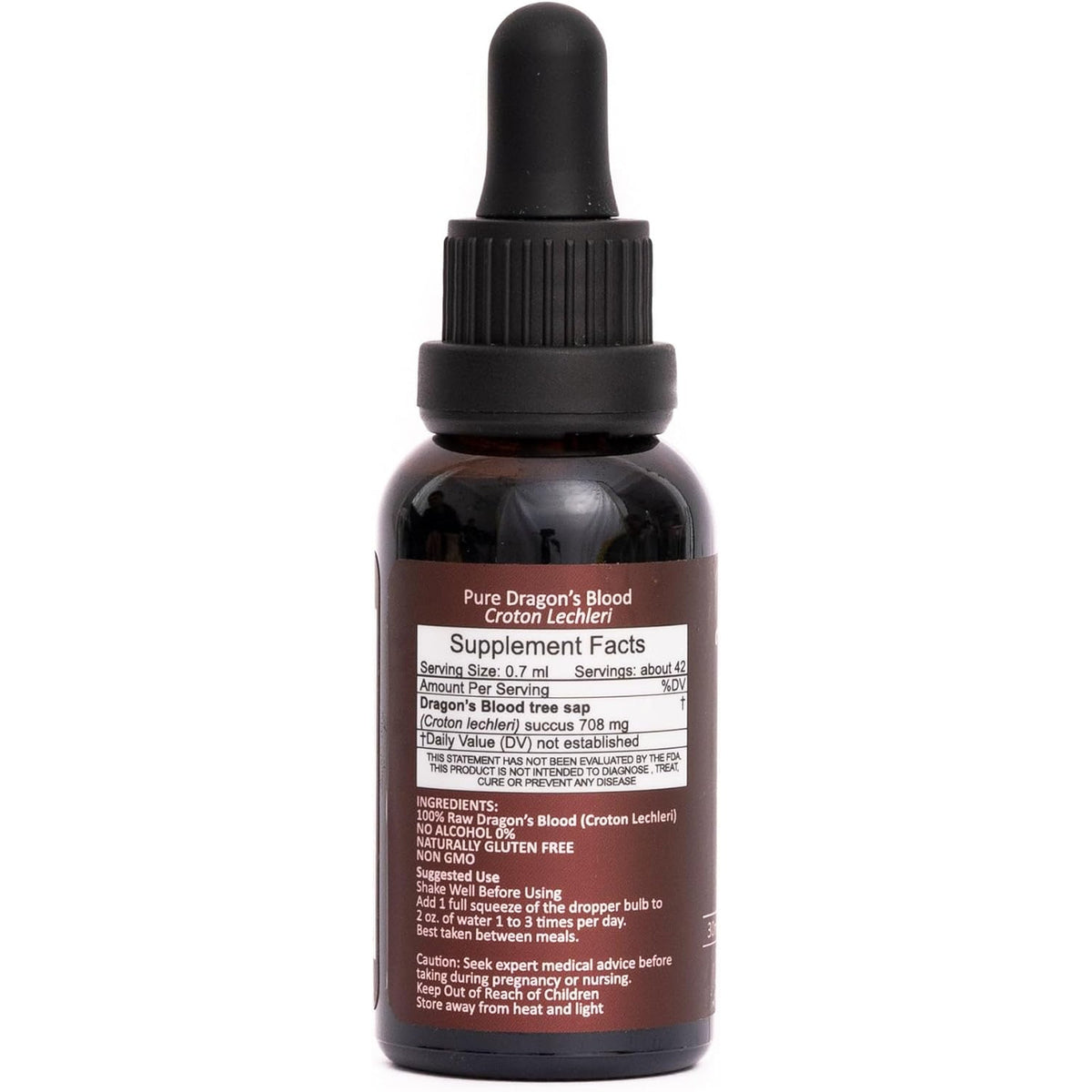 Luna Sundara Dragon’S Blood Resin Liquid 1 Oz, 100% Pure Sangre De Grado (Croton Lechleri) from Peru, No Alcohol, No Additives