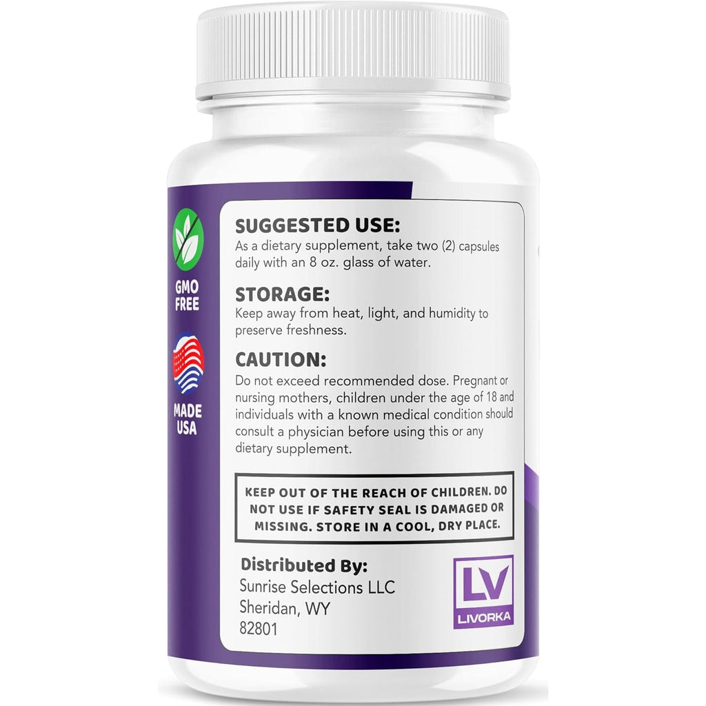 Neurocept Brain Supplement Capsules - Official Neuro Cept Brain & Memory Focus Support Advanced Formula, Neurocept Pills Daily Support for Overall Health & Wellness, 60 Capsules for 1 Month
