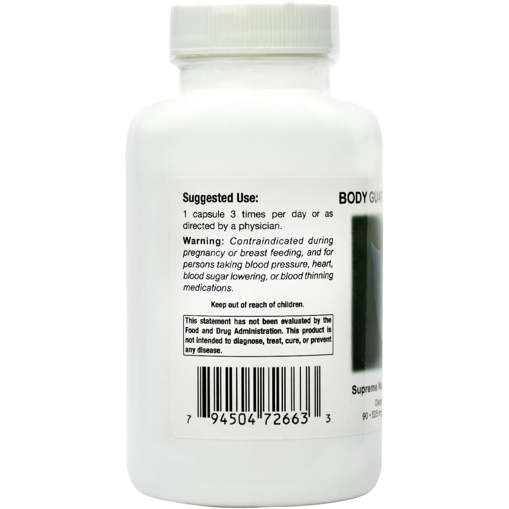 Supreme Nutrition Body Guard Supreme, 90 Pure Chanca Piedra Capsules