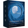 Herbatonin® 3Mg - the First Phyto-Melatonin (Natural Plant Melatonin) for Sleep Cycle, Body Clock and Circadian Rhythm Support for Jet Lag, Shift Work and Sleeplessness 60 Vegan Capsules