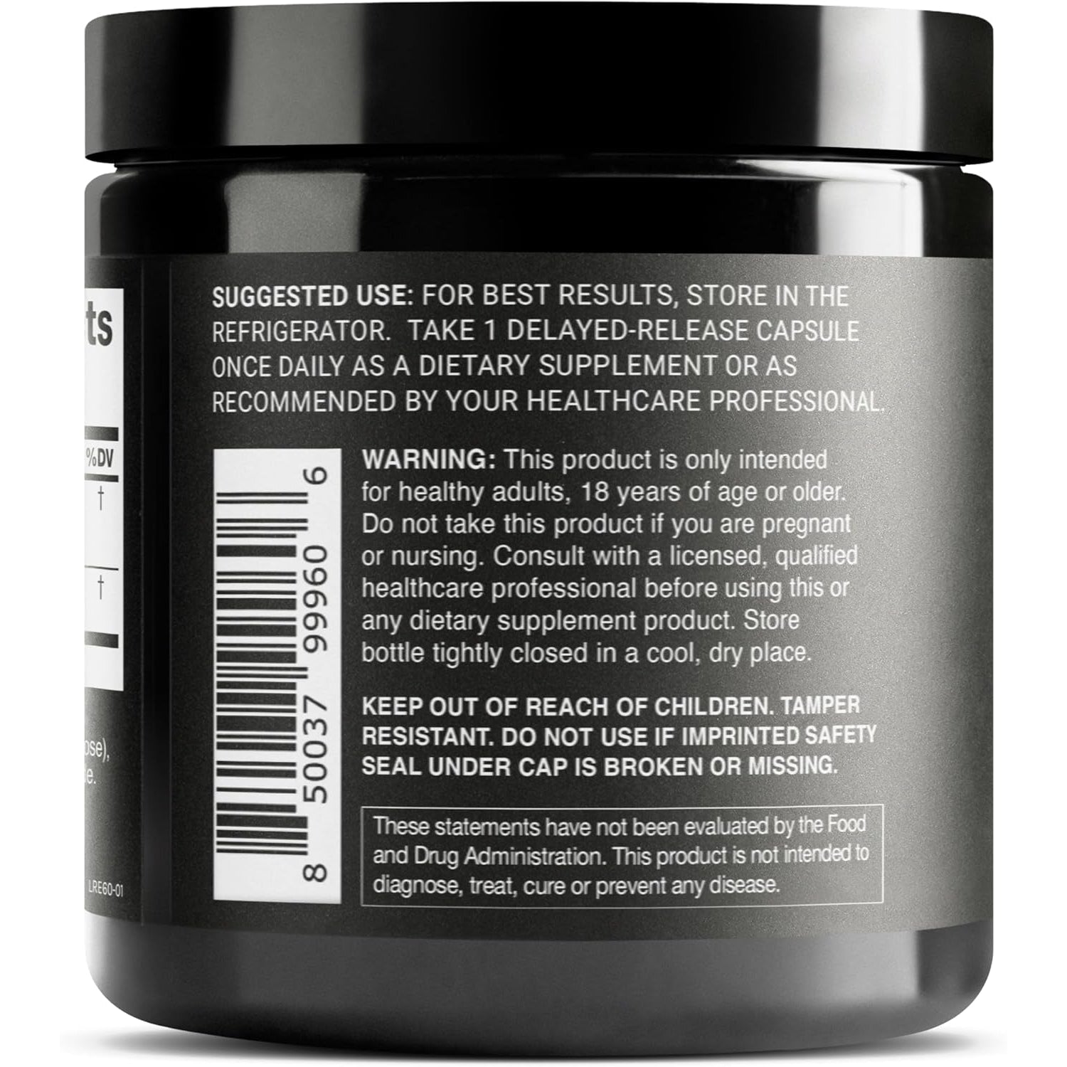 Toniiq 50 Billion CFU Lactobacillus Reuteri Probiotic 50Mg per Serving - L Reuteri Probiotics - Highest CFU Count Lactobacillus Reuteri Probiotic - 60 Vegetarian Capsules - 60 Servings