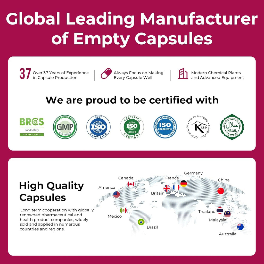 Empty Gelatin Capsules Size 2 - Gelatin Capsules Empty (100 Count
