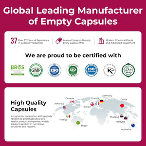 Empty Gelatin Capsules Size 2 - Gelatin Capsules Empty (100 Count
