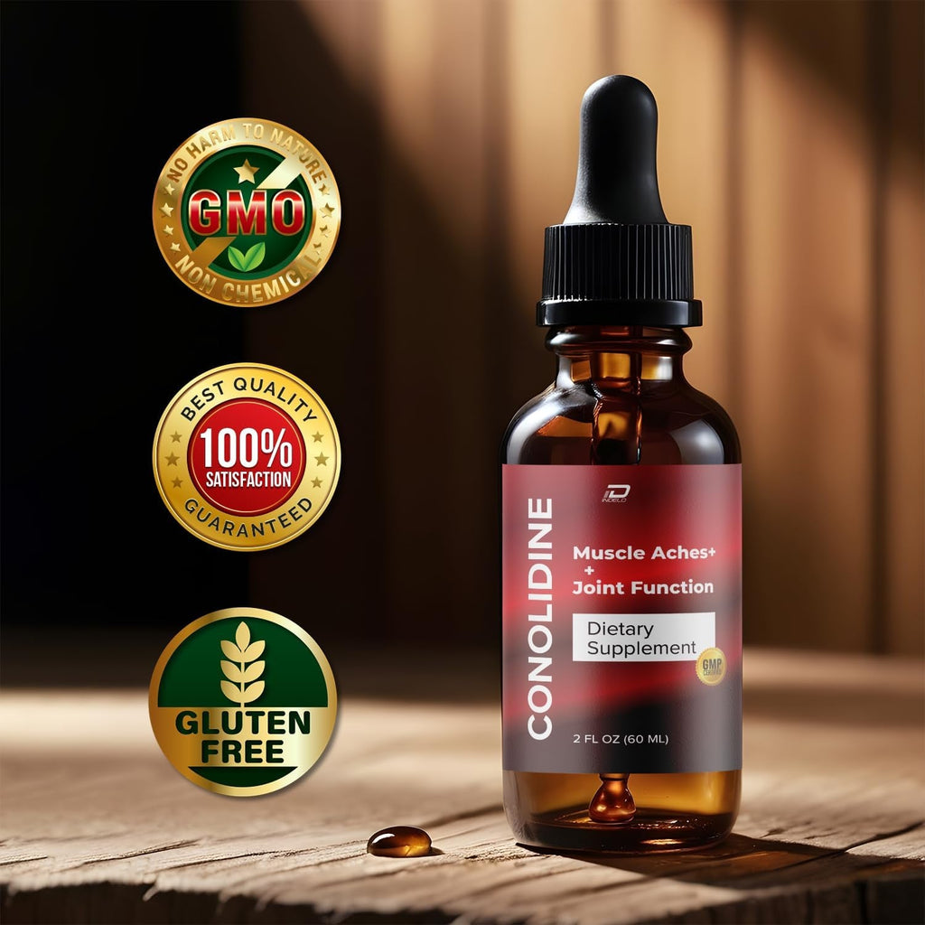 Conolidine Healthy Advanced Formula – Conolidine Liquid Drops All Natural Healthy Levels Reviews (2 Pack – 2 Month Supply)