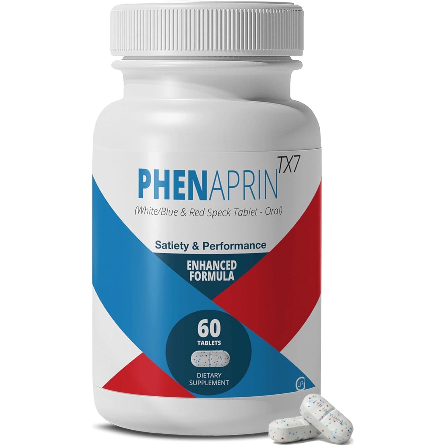 Phenaprin TX7 Powerful Diet Pills for Weight Loss & Appetite Suppressant Support - Nootropic Energy, Focus & Food Noise Control - Smart Formula for Women & Men - 60 Tablets