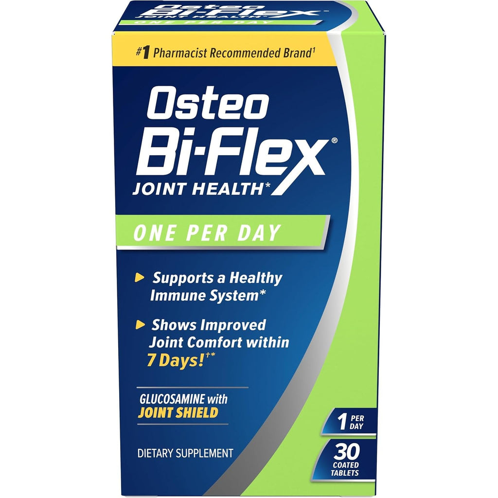 Osteo Bi-Flex One per Day Vitamin D Supplement, Improve Joint Function, Support Bone and Immune Health, 30 Coated Tablets