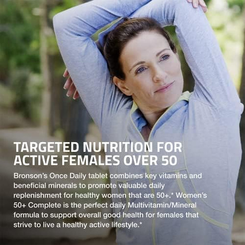 Bronson ONE Daily Women’S 50+ Complete Multivitamin Multimineral, 90 Tablets