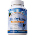 Healthy Lungs 120 Capsules - Improve Lung Function, Breathe Better, Stop Mucus, Phlegm and Allergies Quickly. Get Relief Fast with Healthy Lungs an All Natural Lung Health Supplement