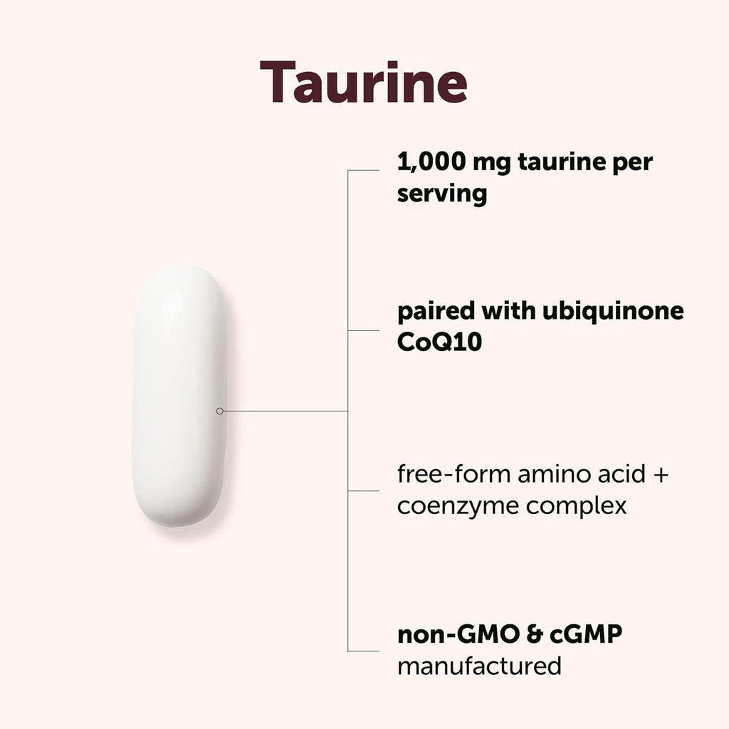 Micro Ingredients Taurine 1,000 Mg per Serving with Coq10 | Coenzyme Q10 Supplement with MCT Oil | 4+ Month Supply with 400 Softgels | Non-Gmo
